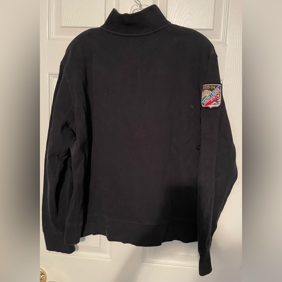 Polo by Ralph Lauren Black, Long Sleeve, quarter zip size Large - Picture 2 of 4